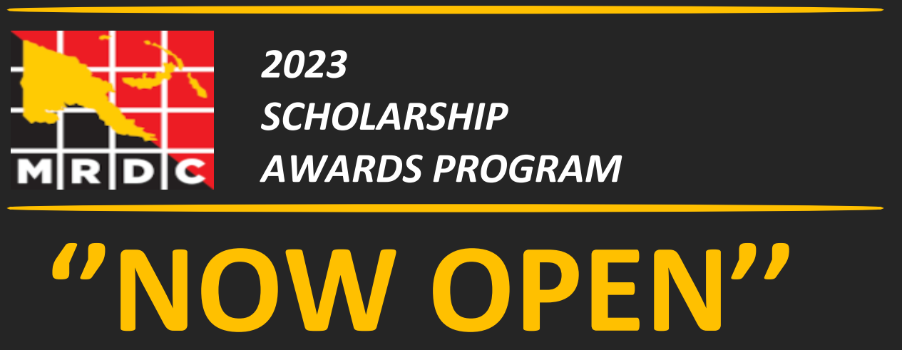 MRDC 2023 SCHOLARSHIPS - NOW OPEN